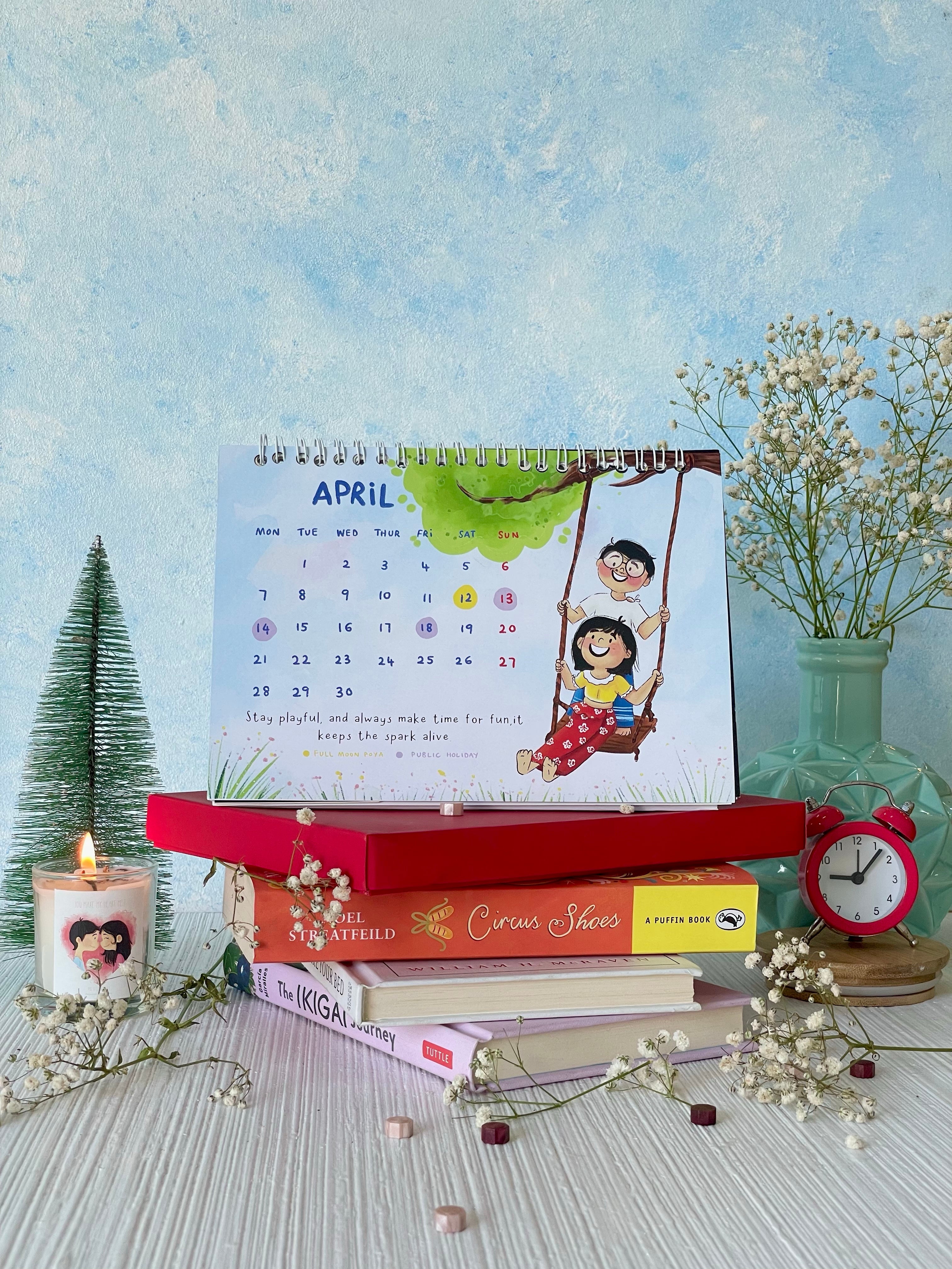 Love 2025 Calendar