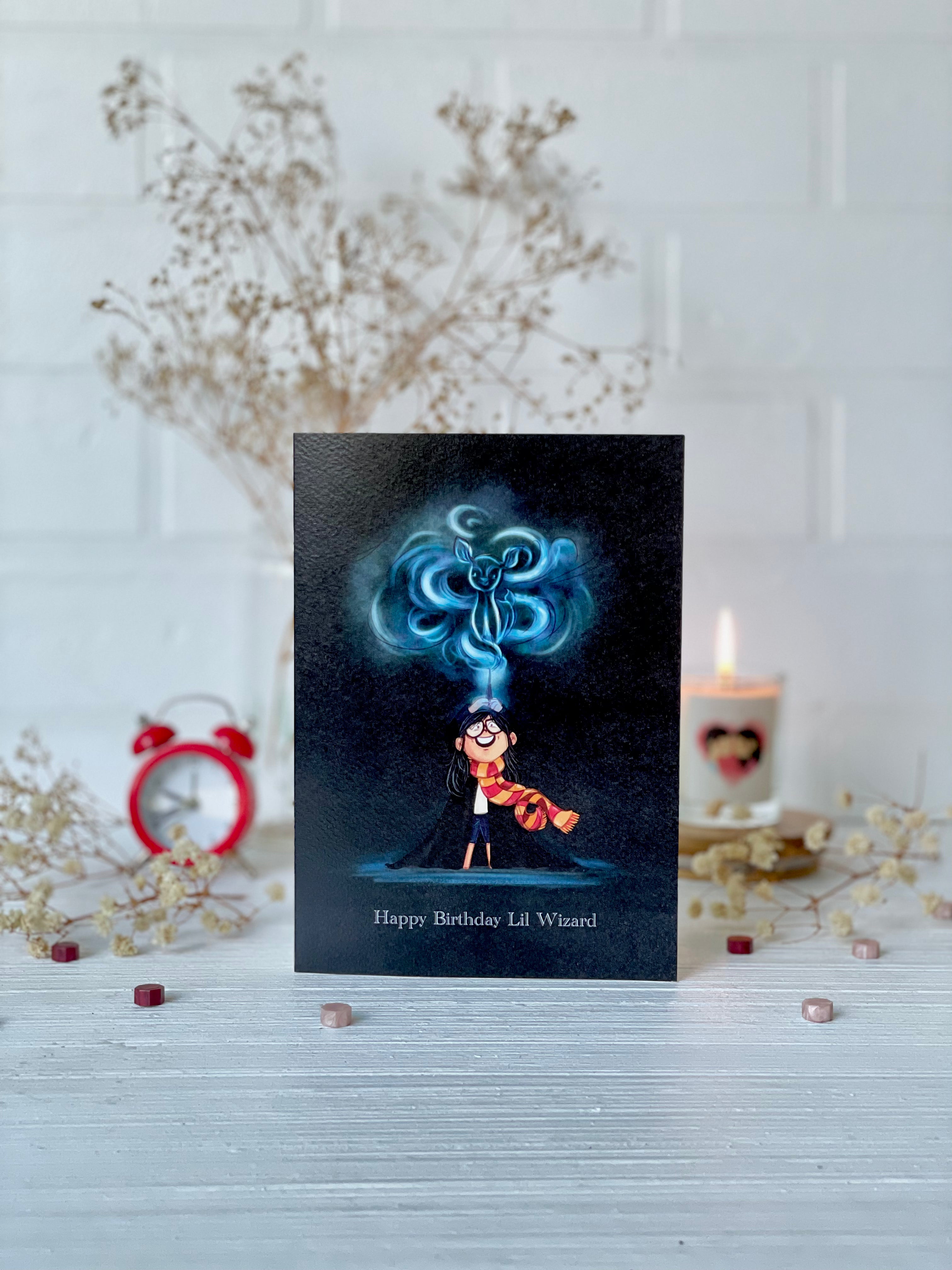 Wizard Birthday Card