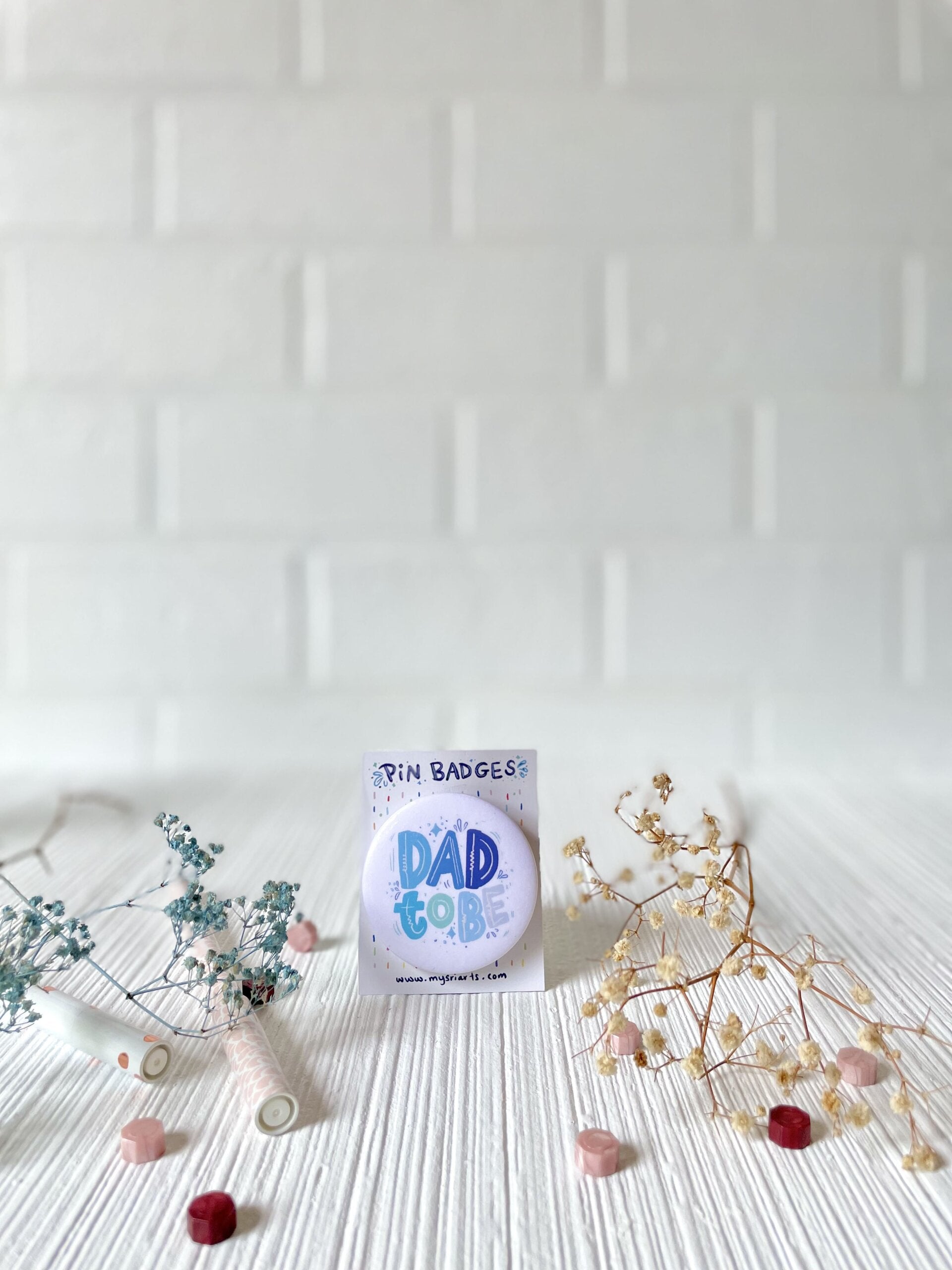 Dapper Dad Pin