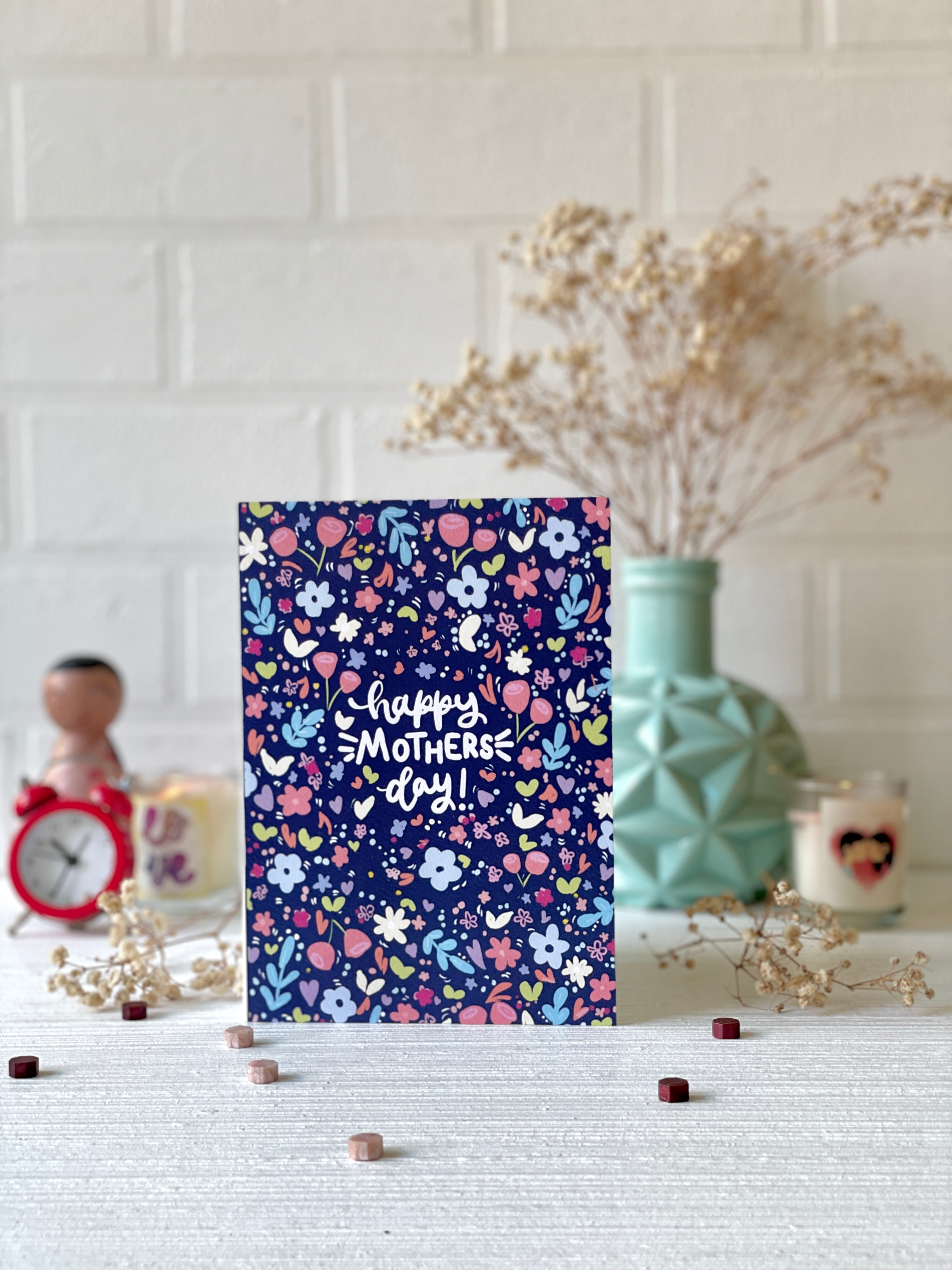 Mother's Day Floral - Blue