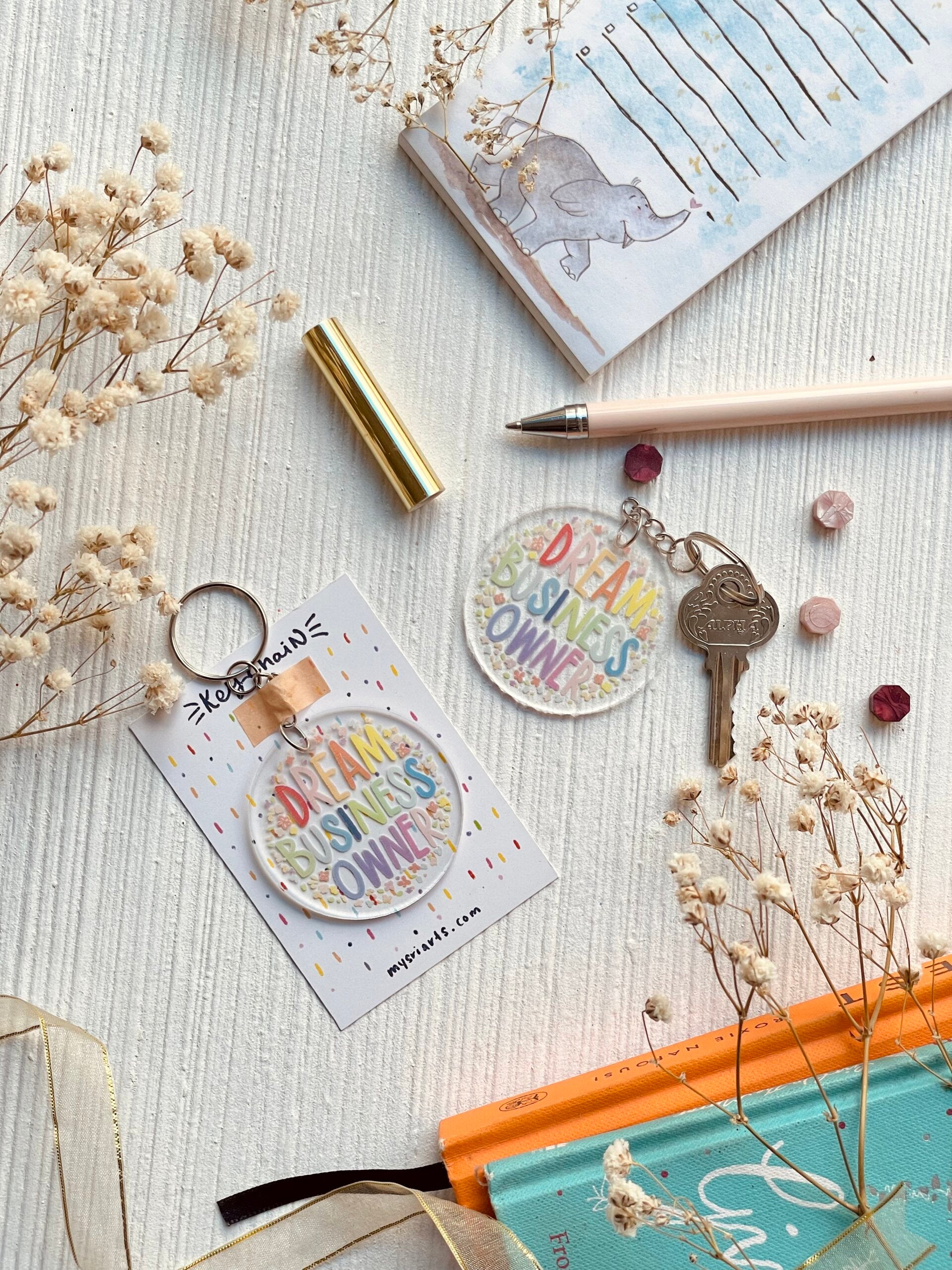 Dream Business Owner Keychain