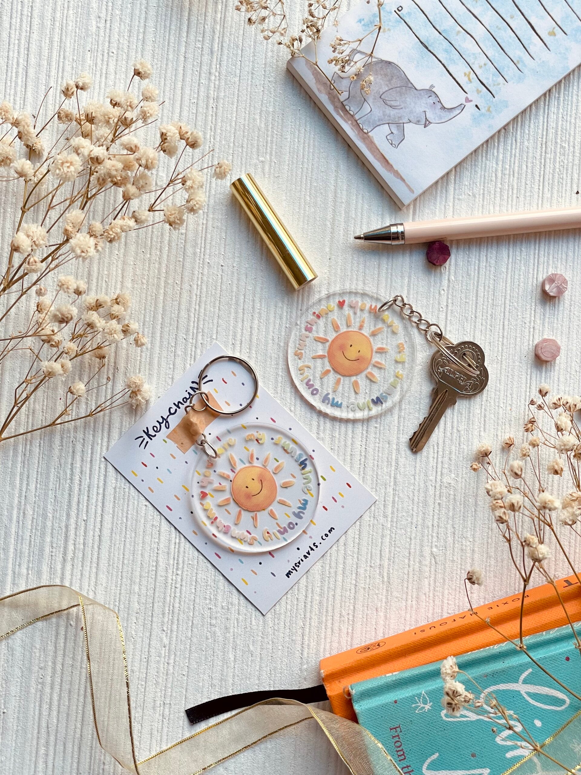 Sunshine Keychain