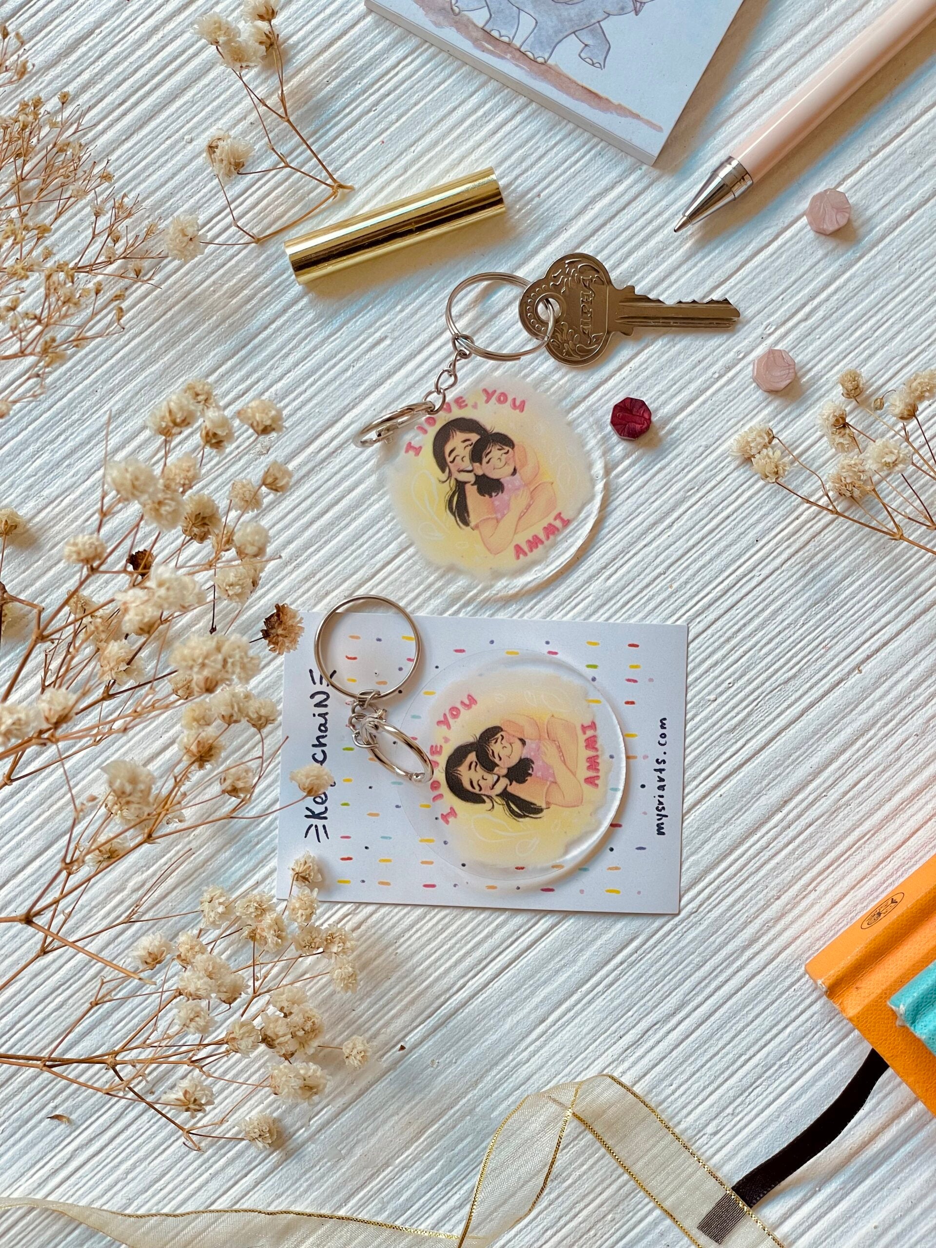 ILU Ammi Keychain
