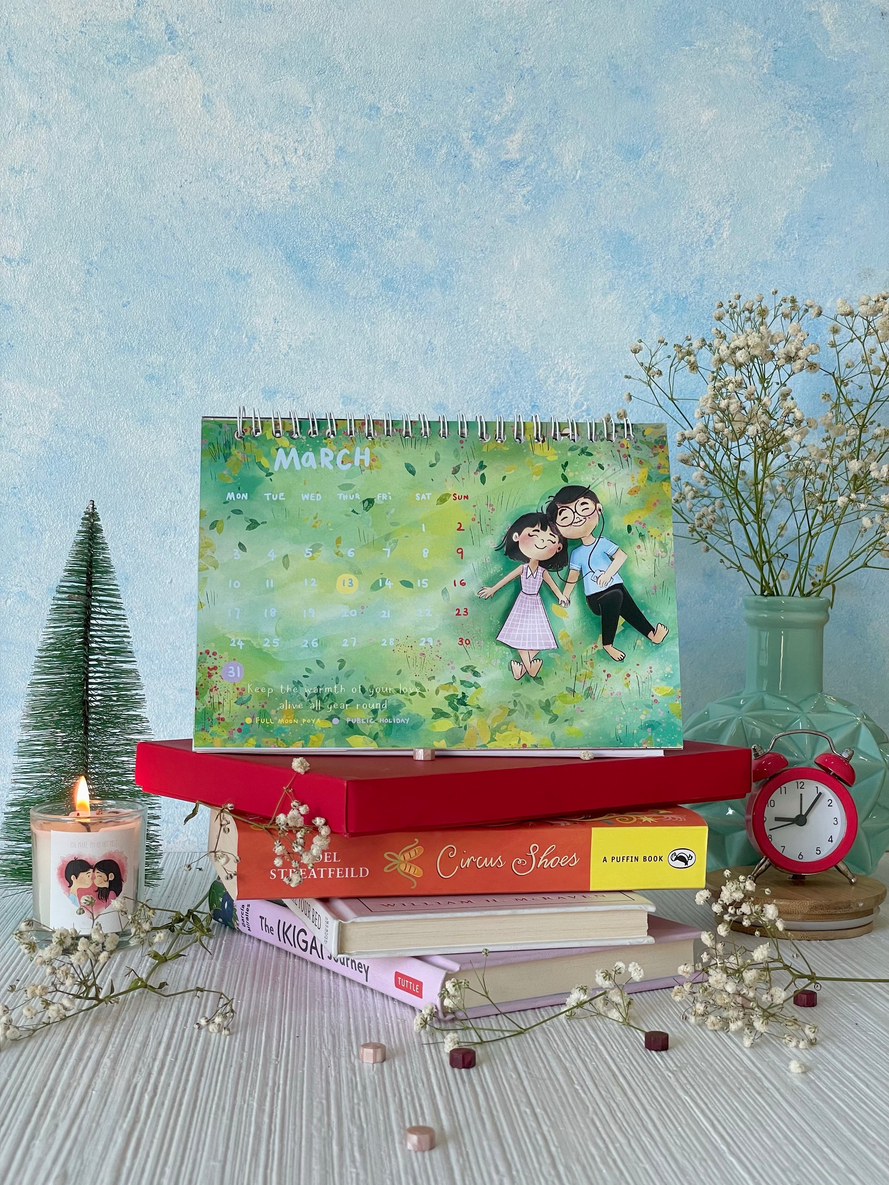 Love 2025 Calendar