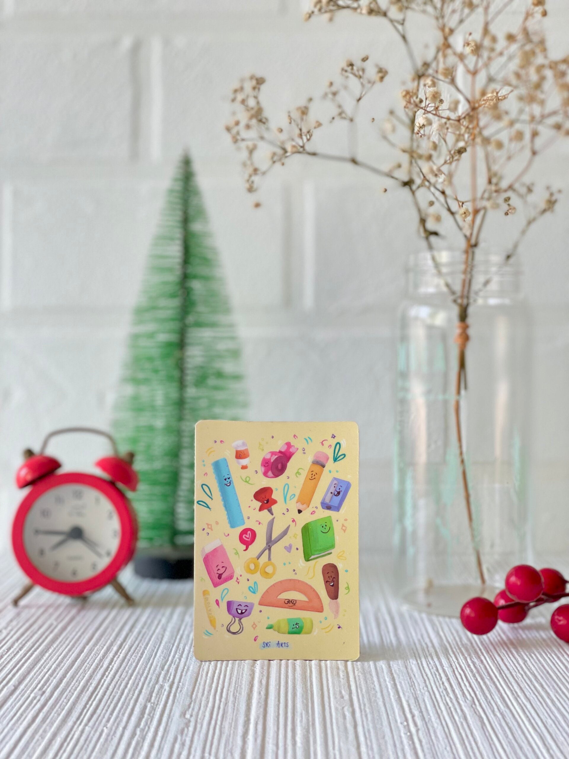 Stationery love magnet