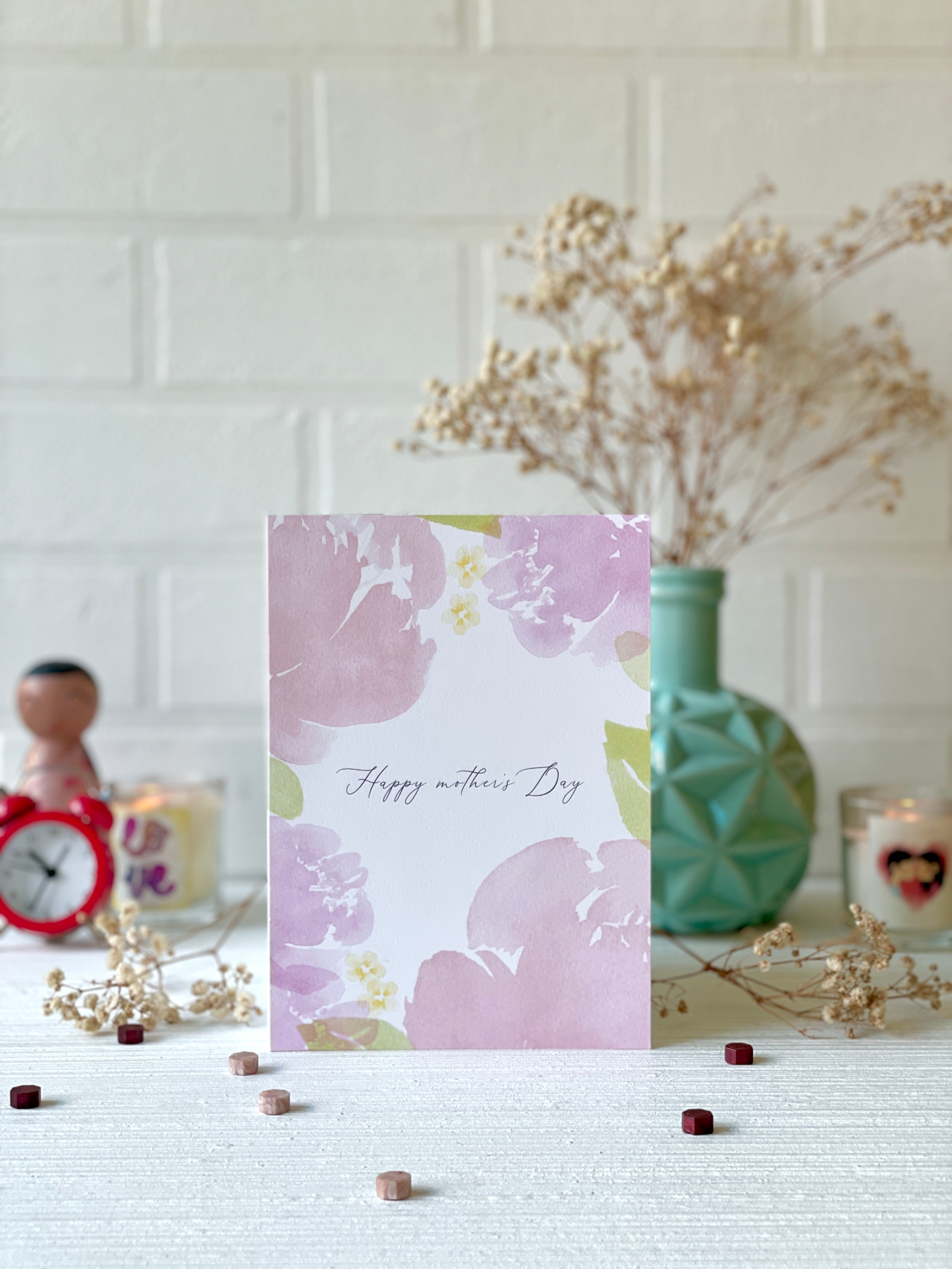 Mothers Day Floral Card