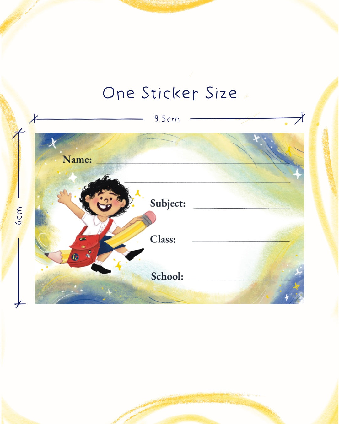 2 Name Sticker Sheets - Boy